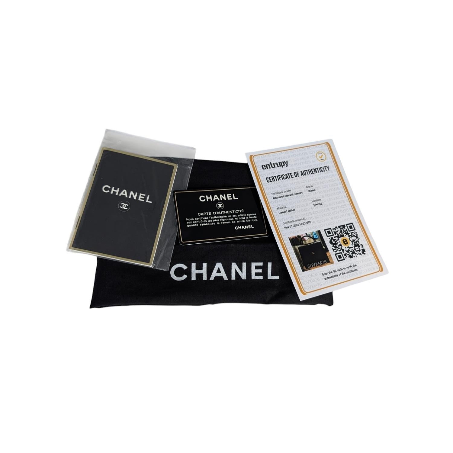 Chanel 90s Caviar Quilted Kelly Top Handle Bag 5
