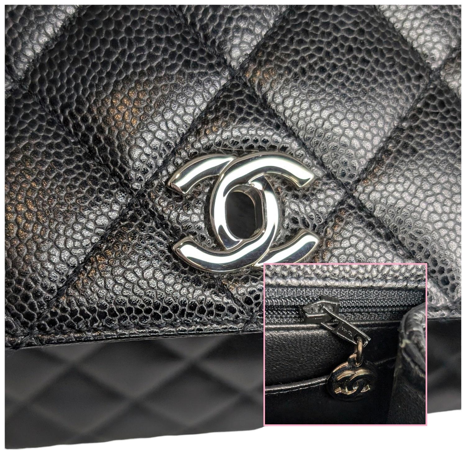 Chanel 90s Caviar Quilted Kelly Top Handle Bag 4