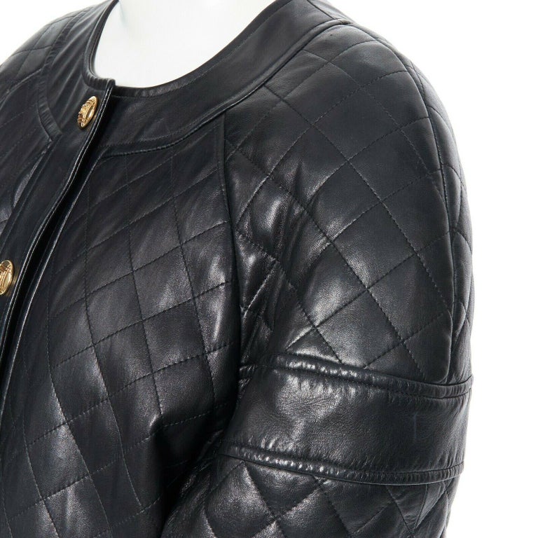 CHANEL 91A QUILTED LEATHER JACKET THE HIP HOP COLLECTION main image 1