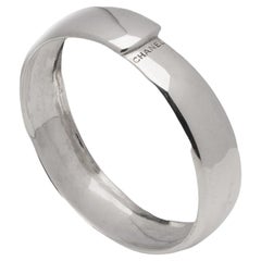 Chanel 925 sterling silver bangle
