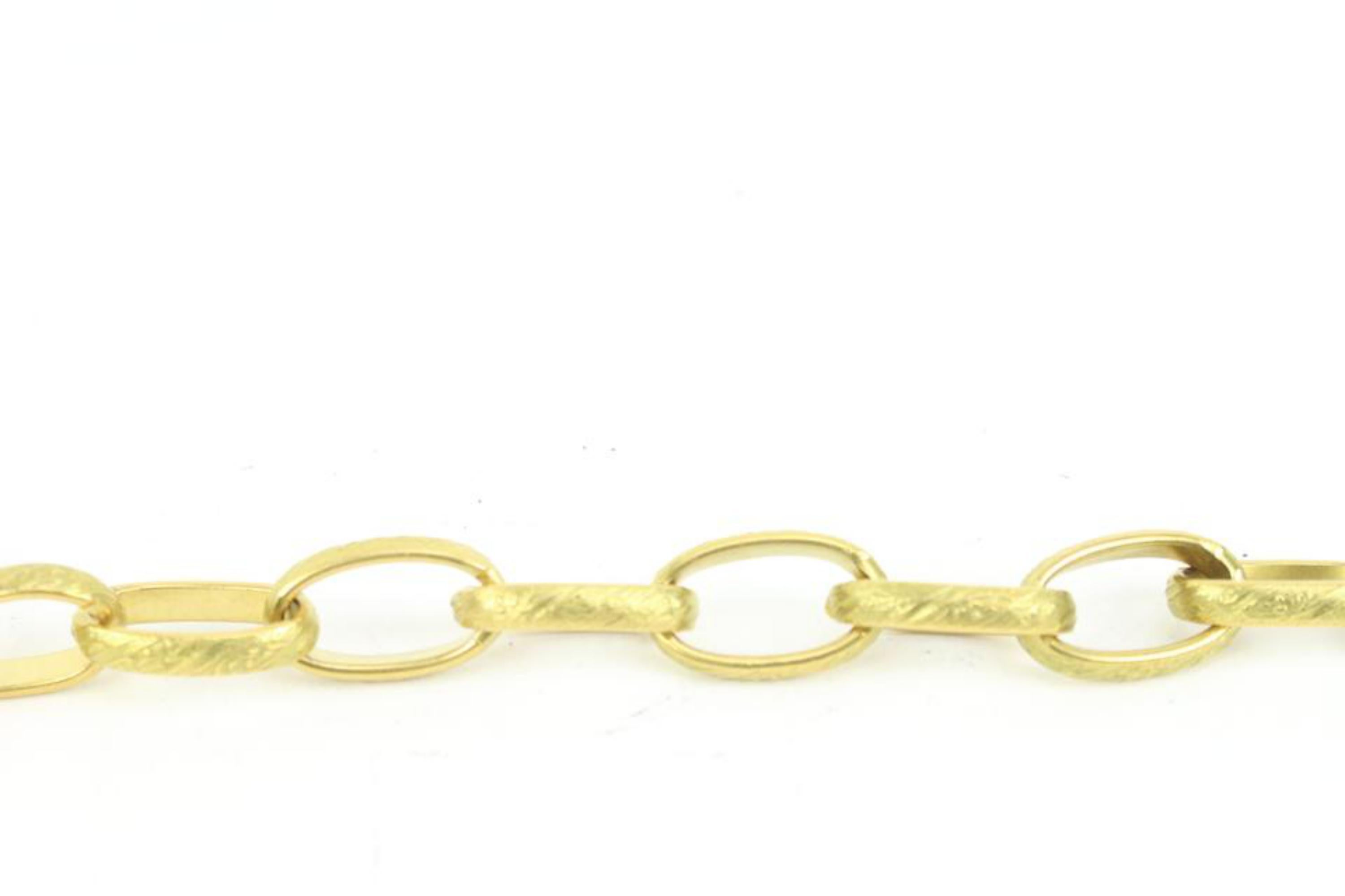 Chanel 95C Clear x Gold CC Chain Belt Necklace 2way 89cz425s For Sale 4