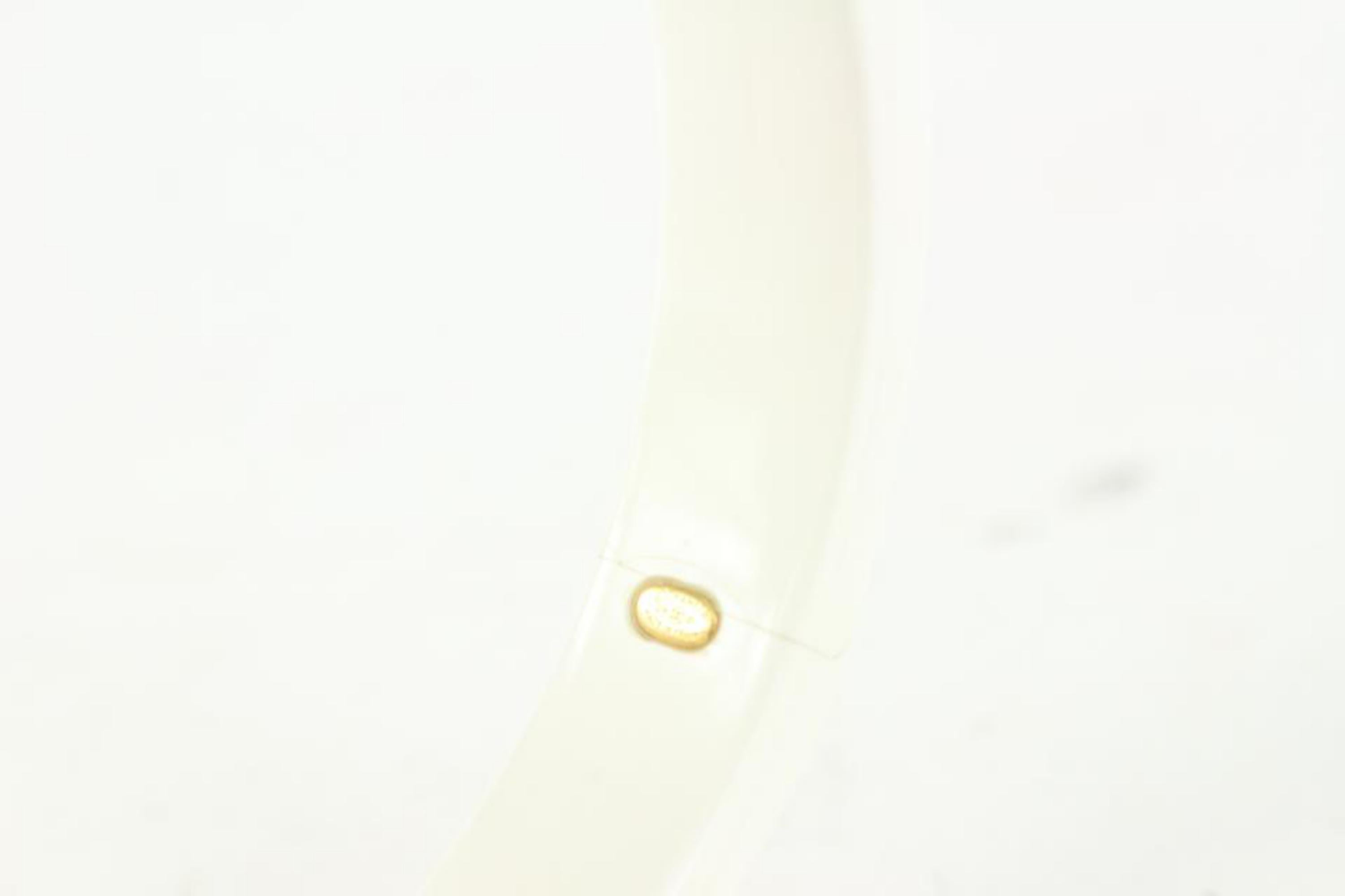Chanel 96p Gripoix CC Logo Bangle Bracelet 96101c11 For Sale 6