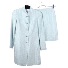 Chanel 97c Karl Lagerfeld Cruise 1997 Setup Suit Jacket Skirt