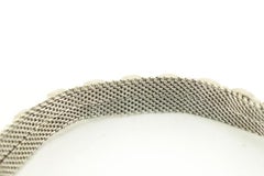 Chanel 99C Multicolor Candy Silver Mesh CC Bracelet 50ck77s