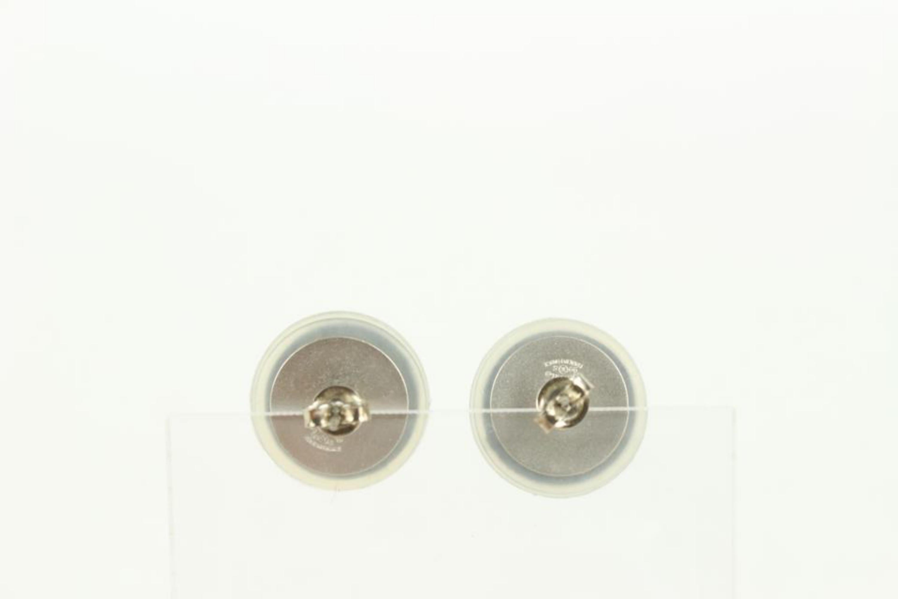 Chanel 99S Quilted Jelly CC Pierce Earrings 108c23 For Sale 6