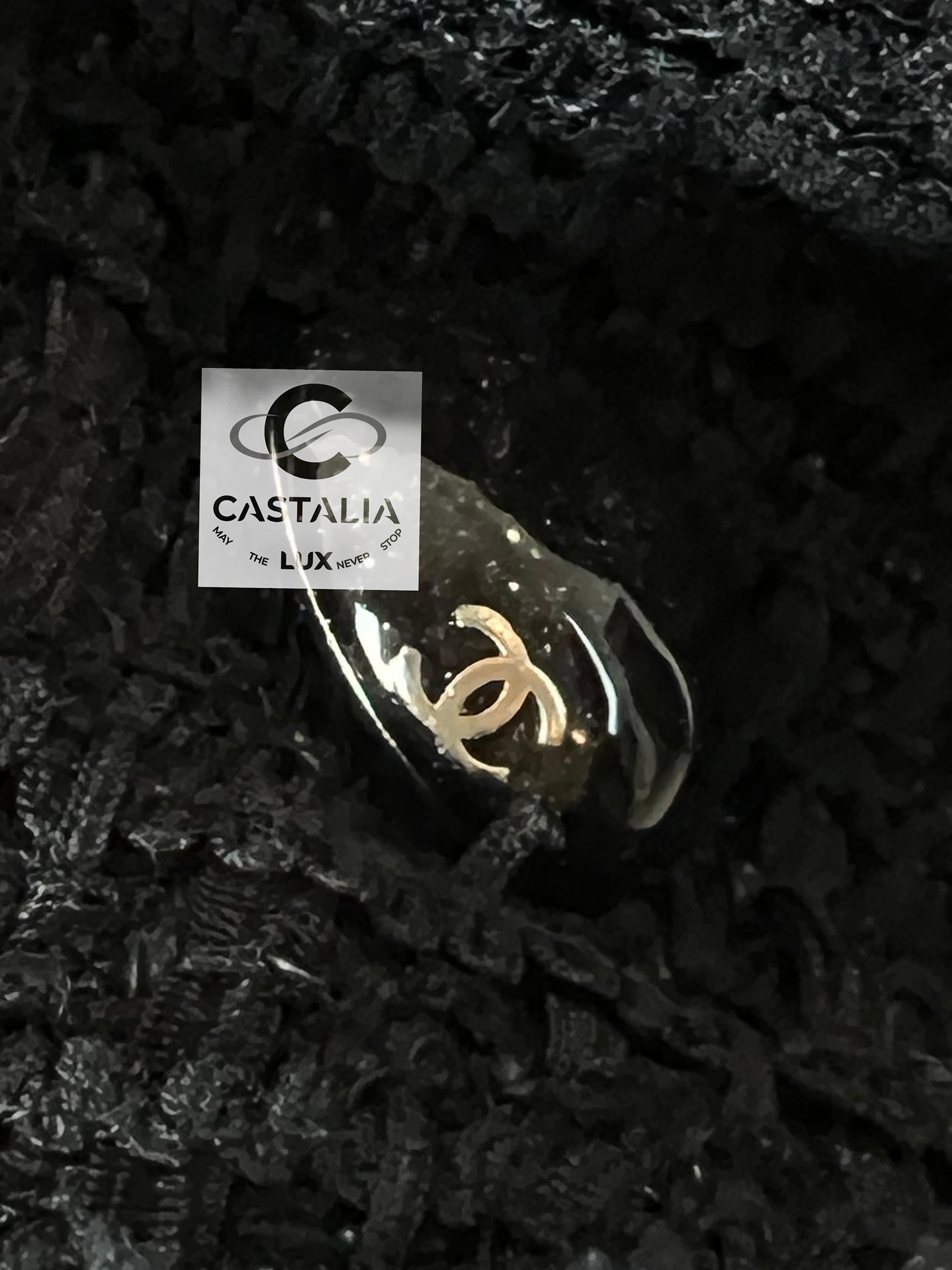 Chanel 9K$ Black Sequin Tweed Jacket 5