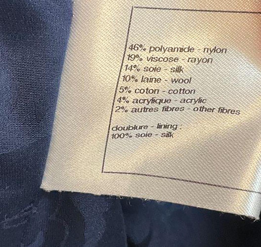 Chanel 9K$ Cara Delevingne Style Lesage Tweed Jacket 40 FR For Sale 5