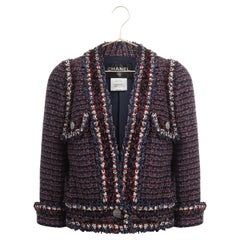 Chanel 9K$ Cara Delevingne Style Lesage Tweed Jacket 40 FR
