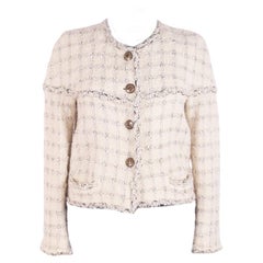 Chanel 9K$ Chain Trim Tweed Jacket