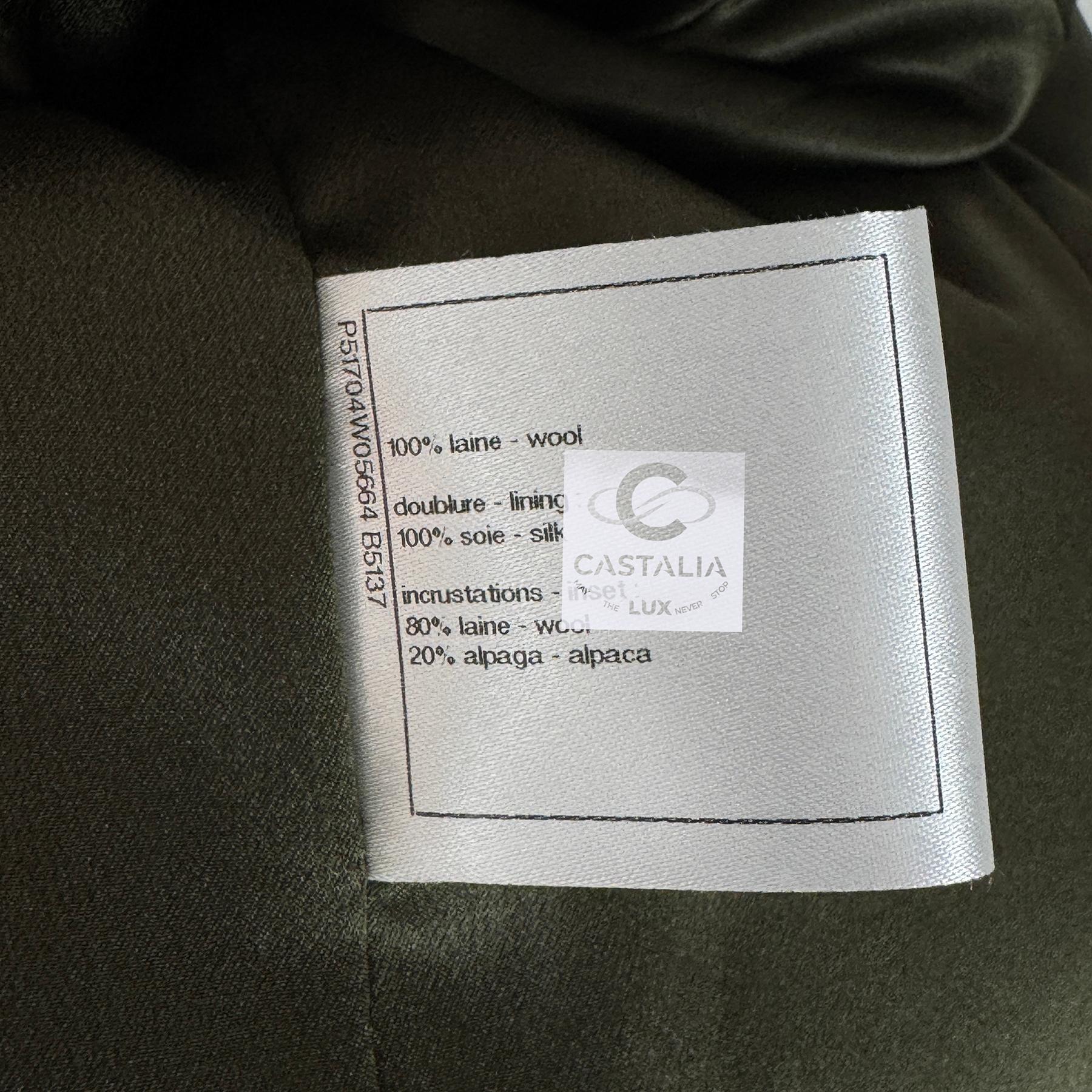 Chanel 9K$ Chris Jenner Style Runway Tweed Jacket 42 FR 13