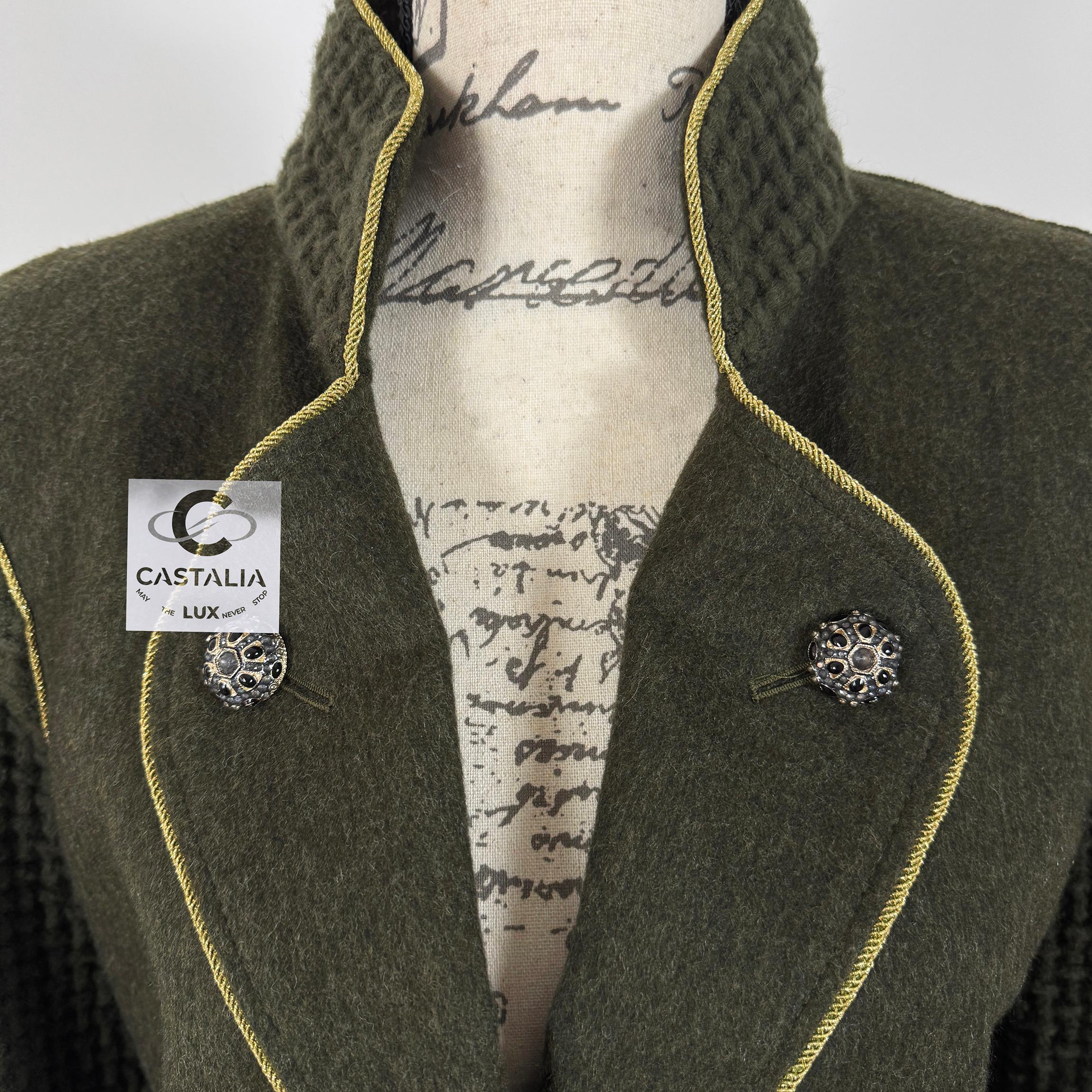 Chanel 9K$ Chris Jenner Style Runway Tweed Jacket 42 FR 4