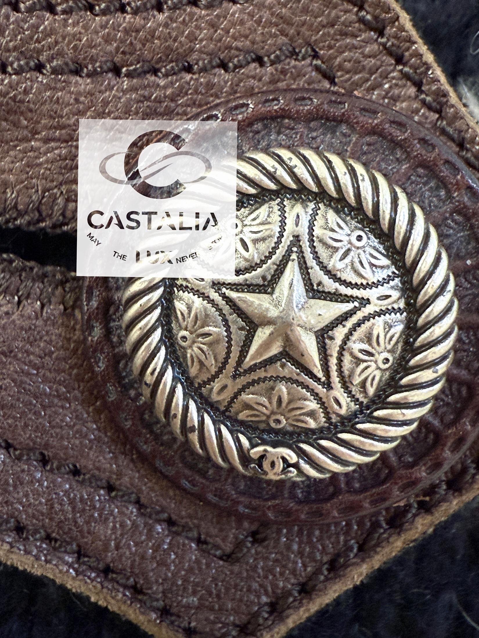 Chanel 9K$ Coleccionistas París / Dallas Pasarela Abrigo Cachemira 38 FR en venta 1