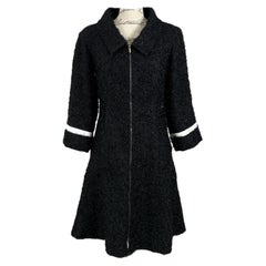 Chanel 9K$ New Black Lesage Tweed Jacket Coat