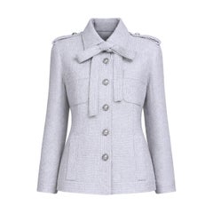 CHANEL 9K$ New Interstellar Shimmer Tweed Jacket 42 FR