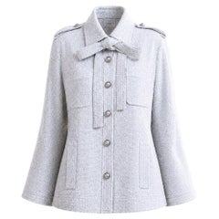 Chanel 9K$ Nuova Giacca Interstellar Shimmer Tweed 42 FR