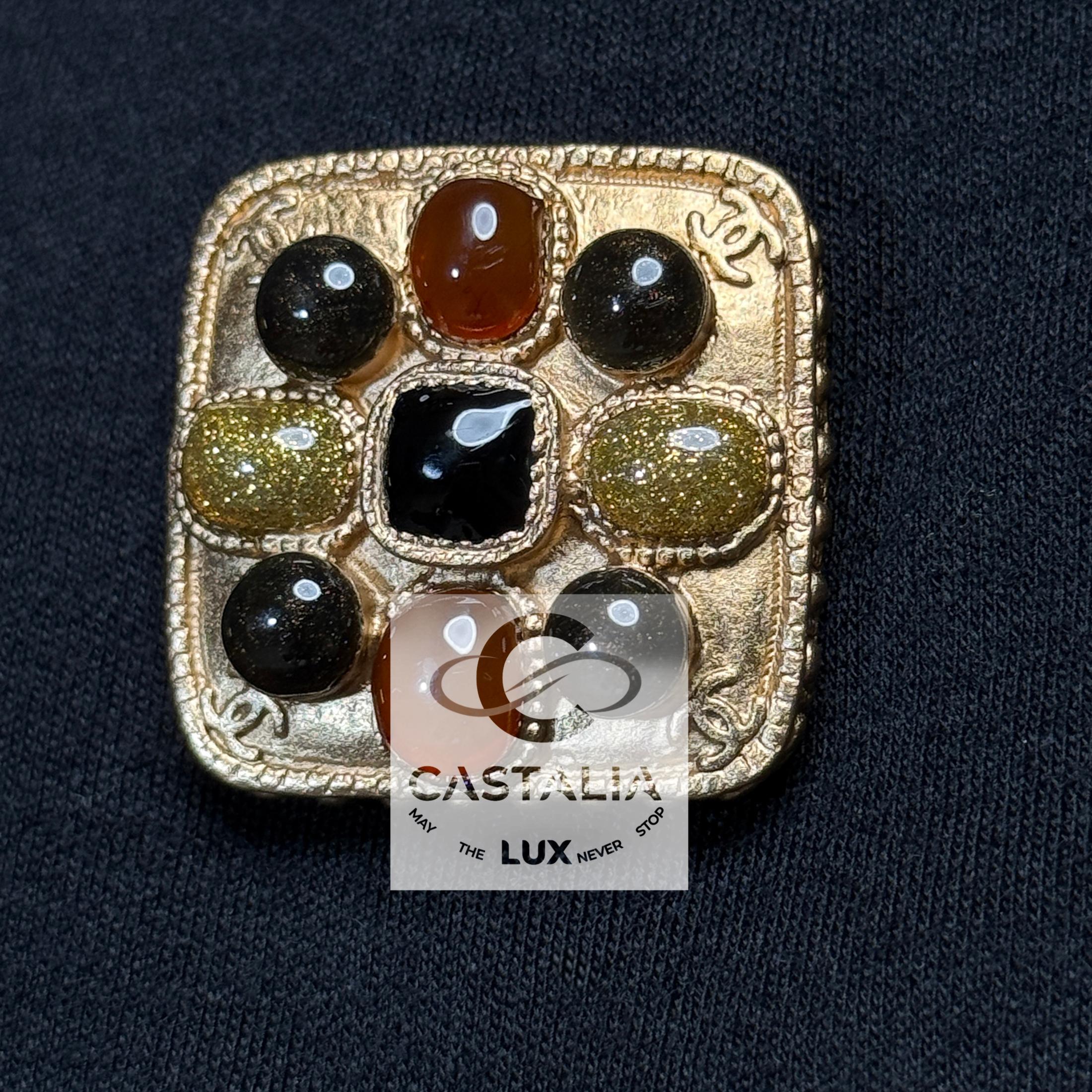 Chanel 9K$ New Paris / Byzance Relic Abito nero 36 FR in vendita 2