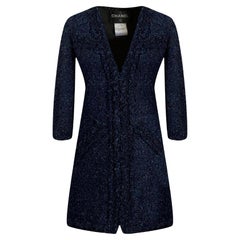 Chanel 9K$ Nuova Parigi &New Dubai Giacca nera in tweed Lesage 38 FR