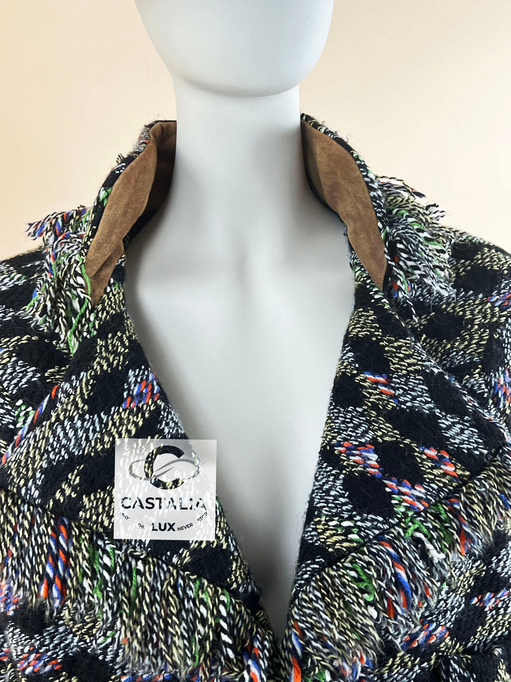 Chanel 9K$ New Paris / Salzburg Tweed Coat 7