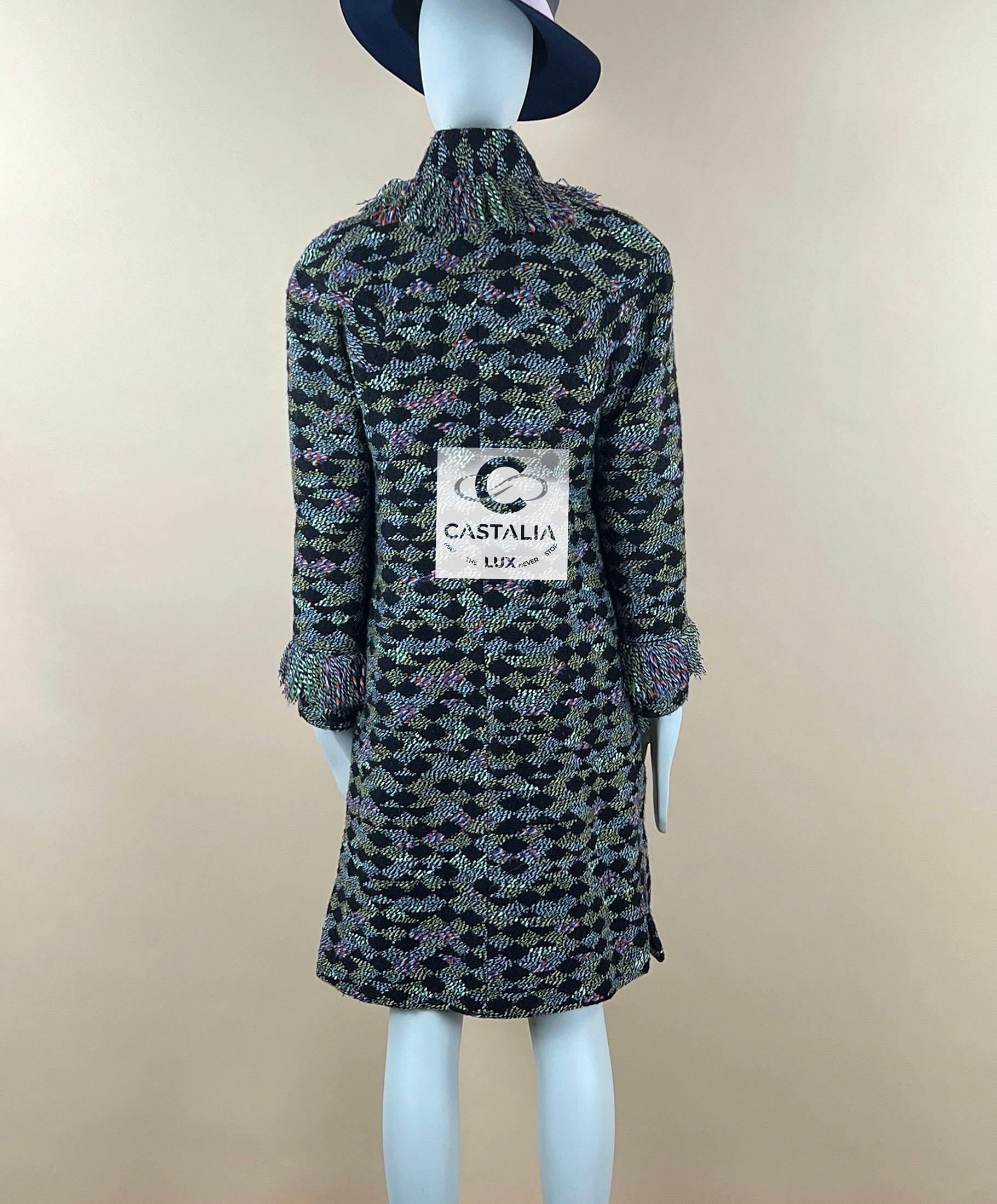 Chanel 9K$ New Paris / Salzburg Tweed Coat 9