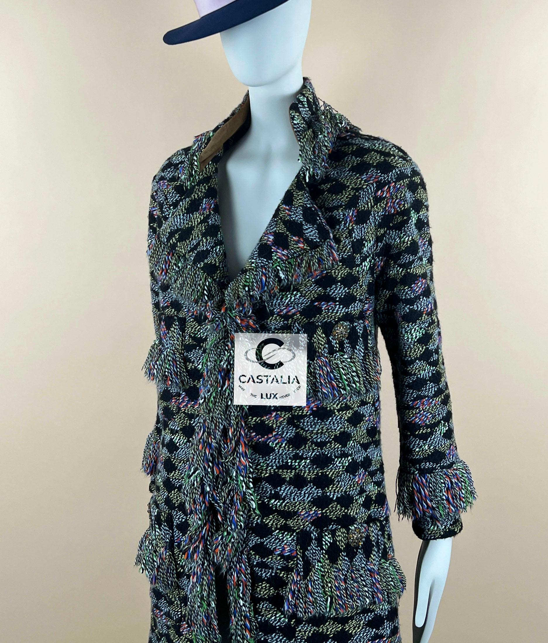 Chanel 9K$ New Paris / Salzburg Tweed Coat 2