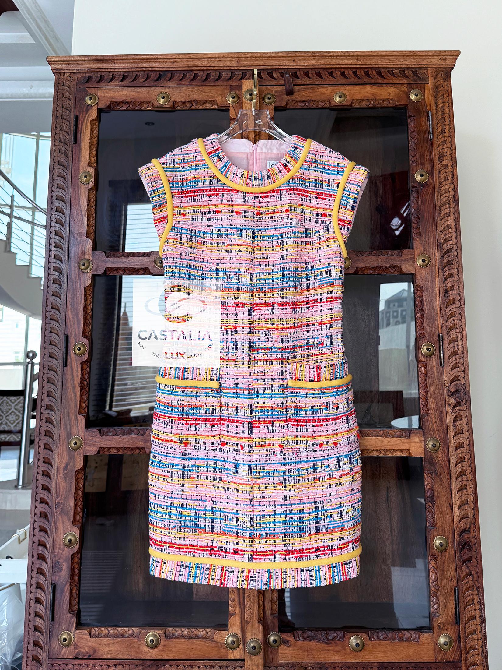 Chanel 9K$ New Robot Collection Lesage Tweed Kleid 36 FR im Angebot 6