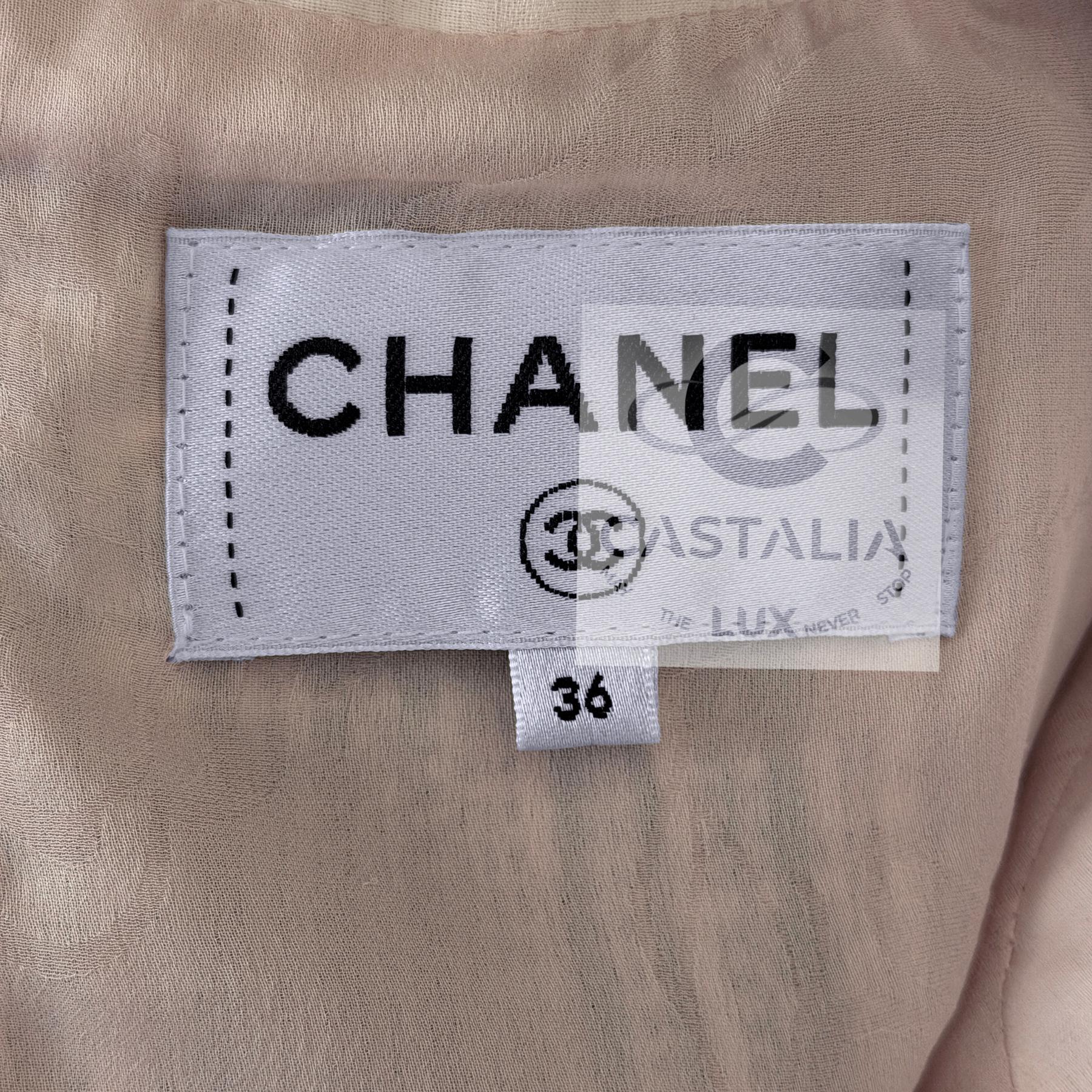 CHANEL 9K$ New Robot Collection Lesage Robe en tweed 36 FR en vente 13