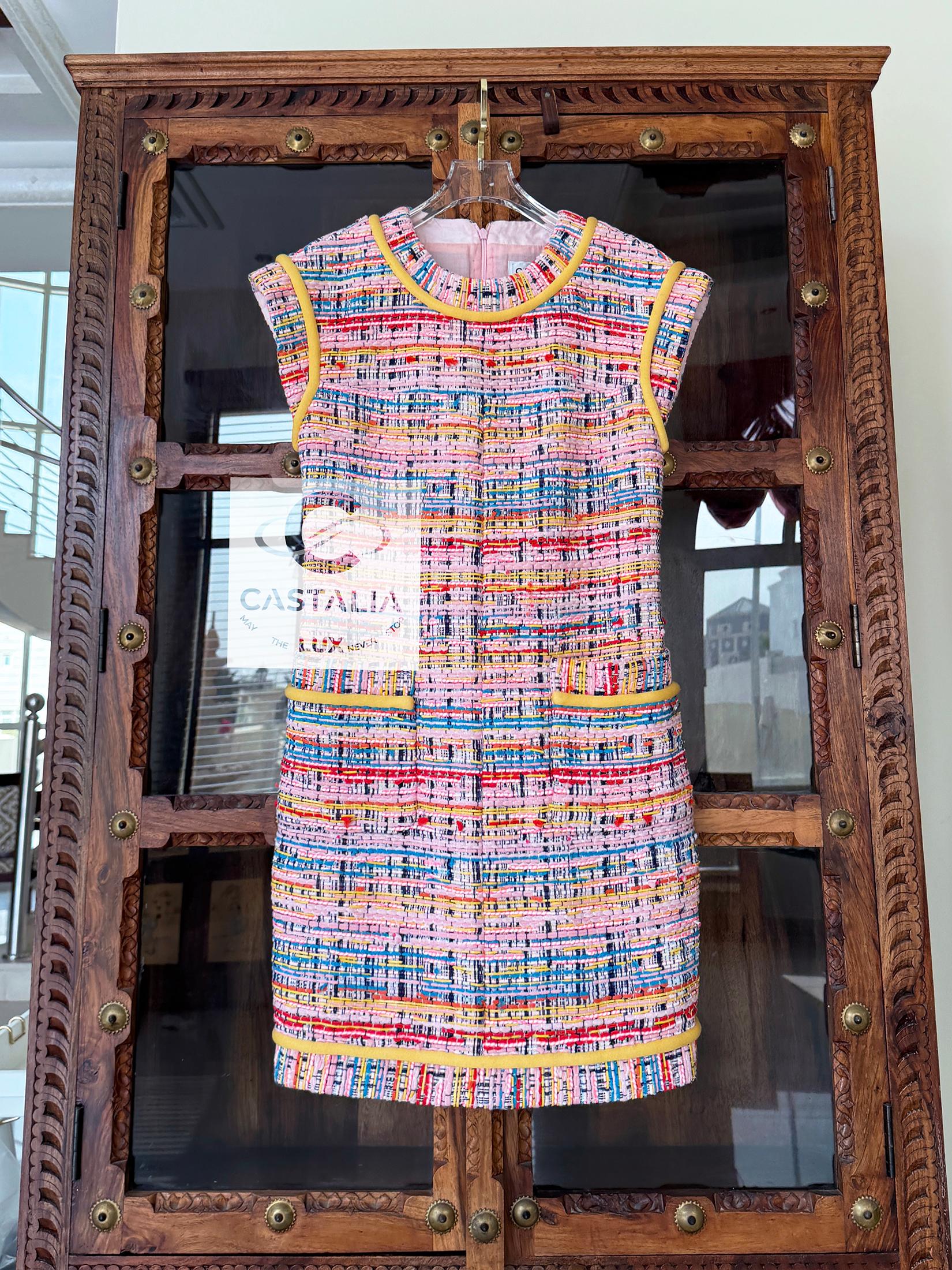 Chanel 9K$ New Robot Collection Lesage Tweed Kleid 36 FR im Angebot 1