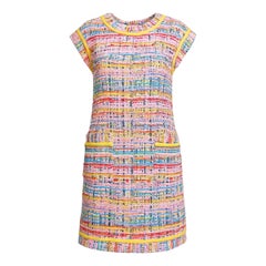 CHANEL 9K$ New Robot Collection Lesage Tweed Dress 36 FR
