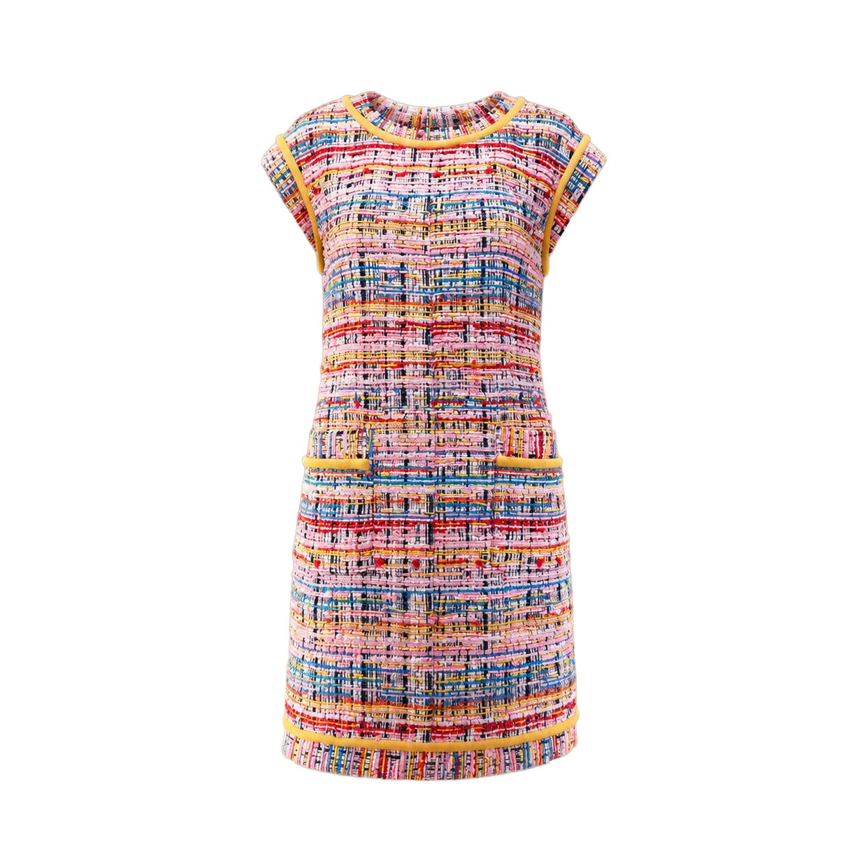CHANEL 9K$ New Robot Collection Lesage Tweed Dress 36 FR