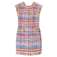 Chanel 9K$ New Robot Collection Lesage Tweed Dress 36 FR