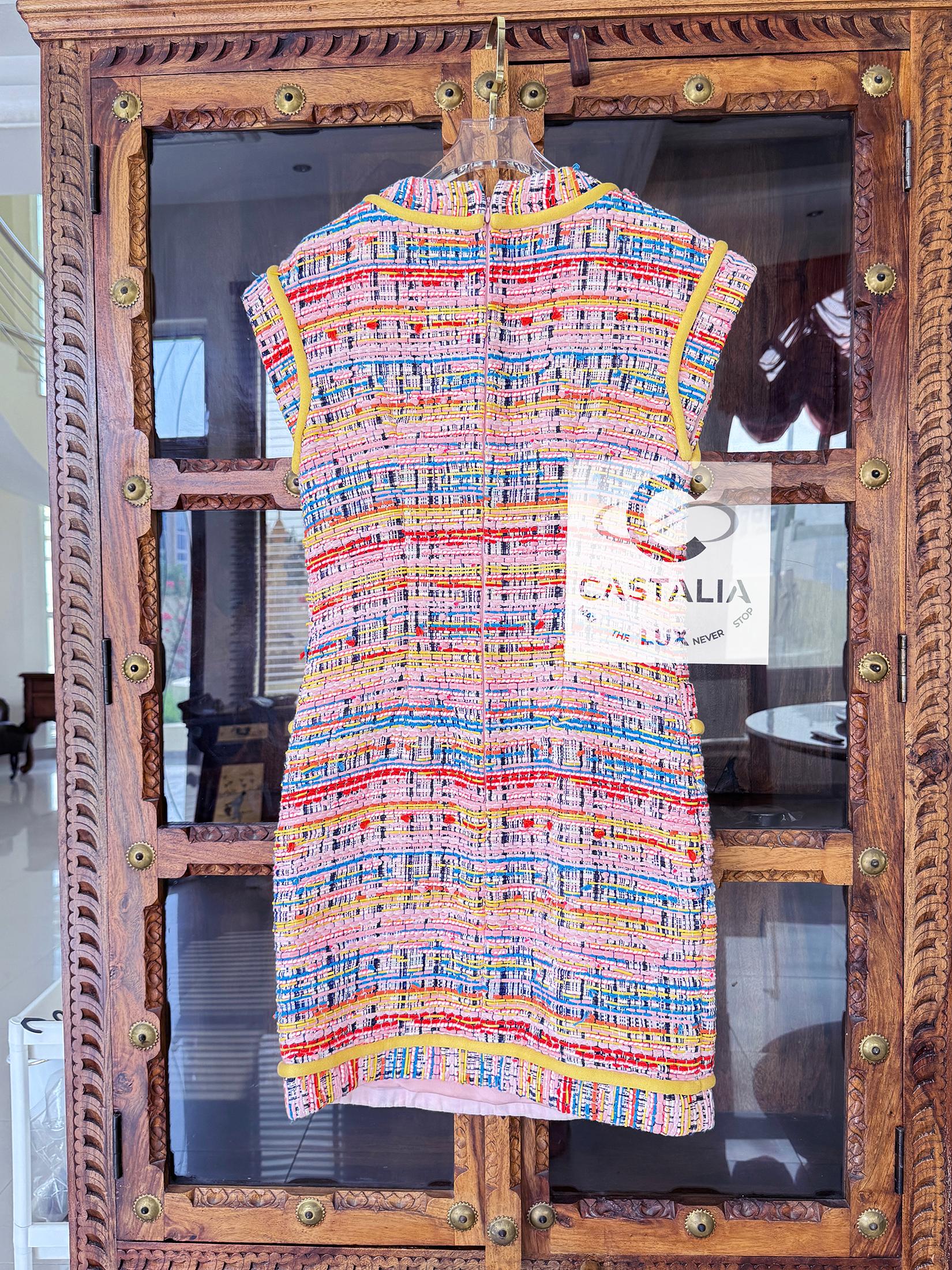 Chanel 9K$ Nuova Collection'S &New Giacca in tweed Lesage 36 FR in vendita 10