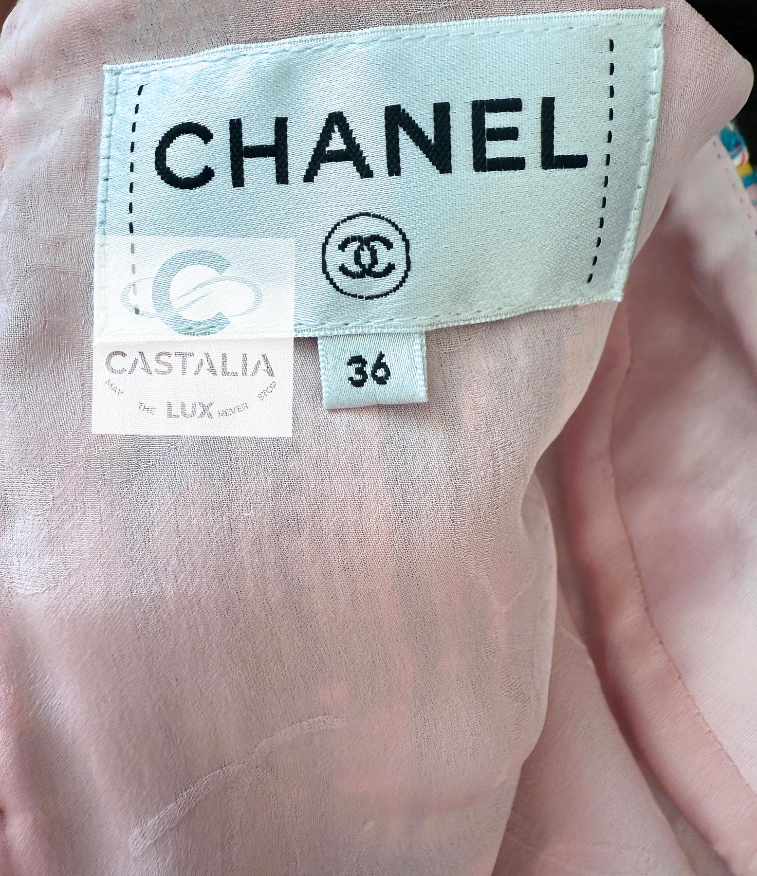 Chanel 9K$ Nuova Collection'S &New Giacca in tweed Lesage 36 FR in vendita 13