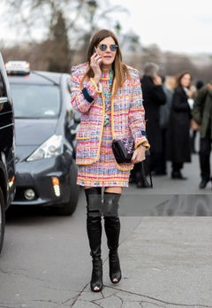 Chanel 9K$ New Robot Collection Lesage Tweed Jacket 36 FR