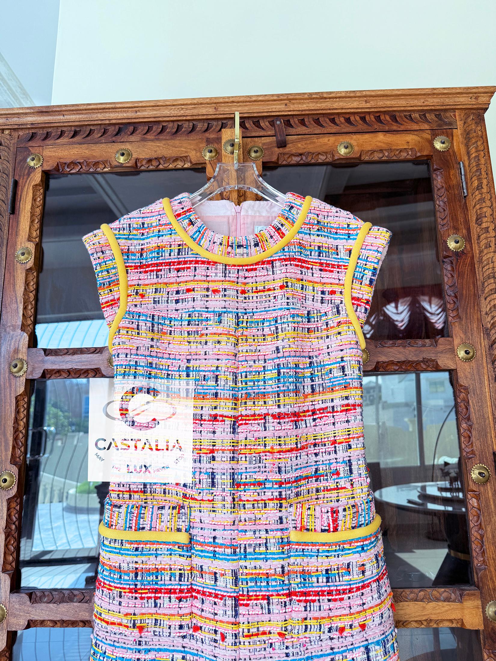 Chanel 9K$ Nuova Collection'S &New Giacca in tweed Lesage 36 FR in vendita 4