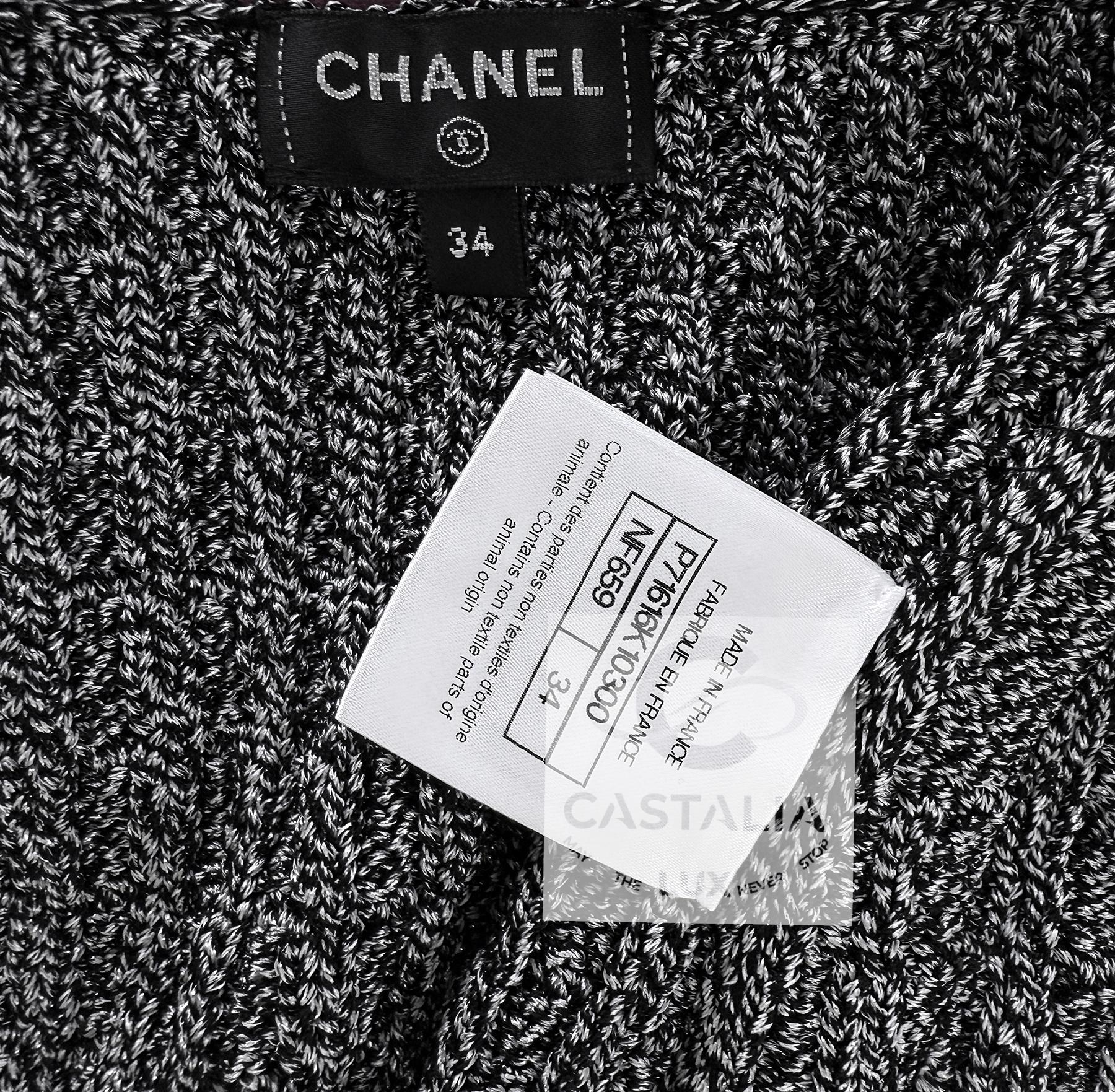 Chanel 10K$ New Sequin Embellished Ensemble 34 FR en vente 12