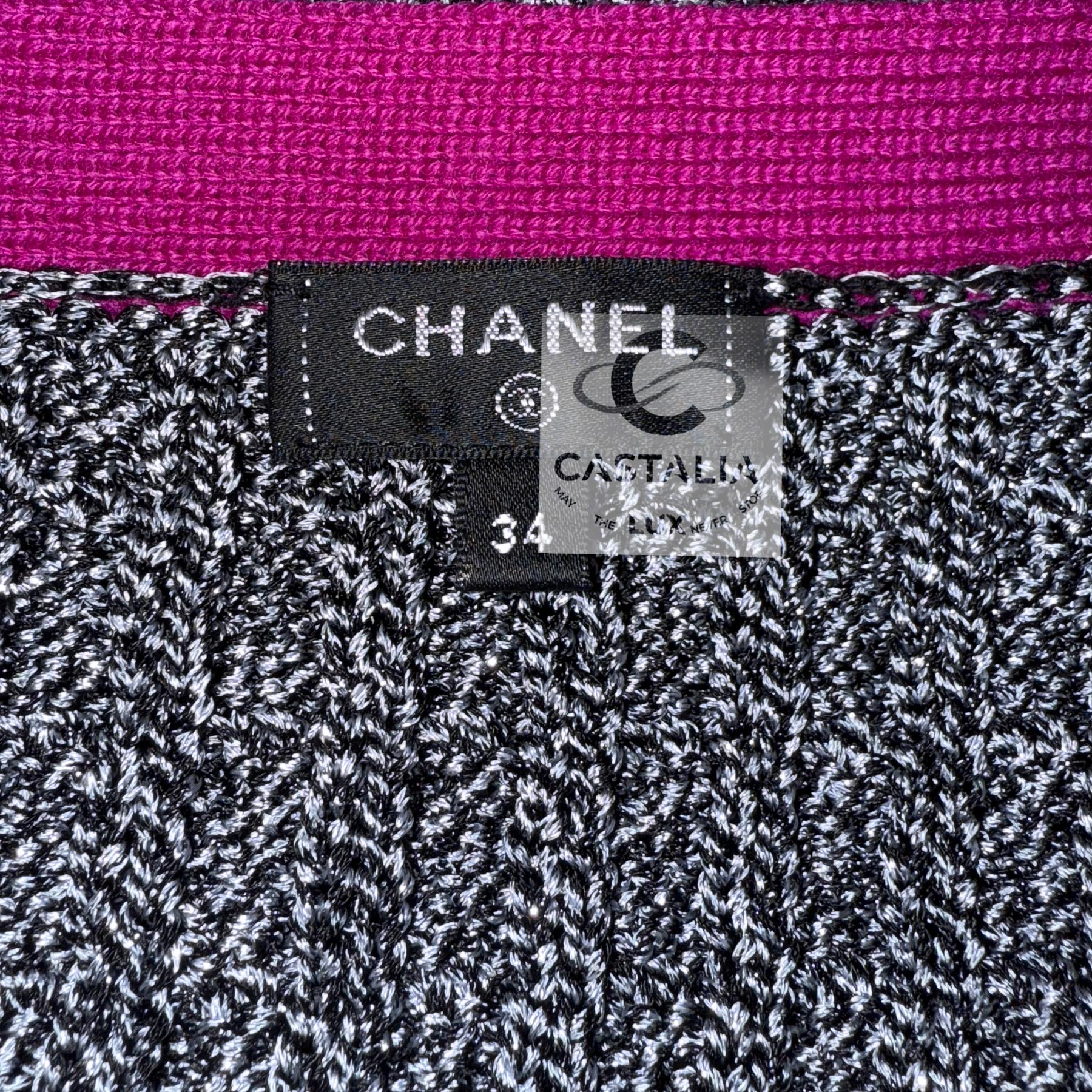 Chanel 10K$ New Sequin Embellished Ensemble 34 FR en vente 13