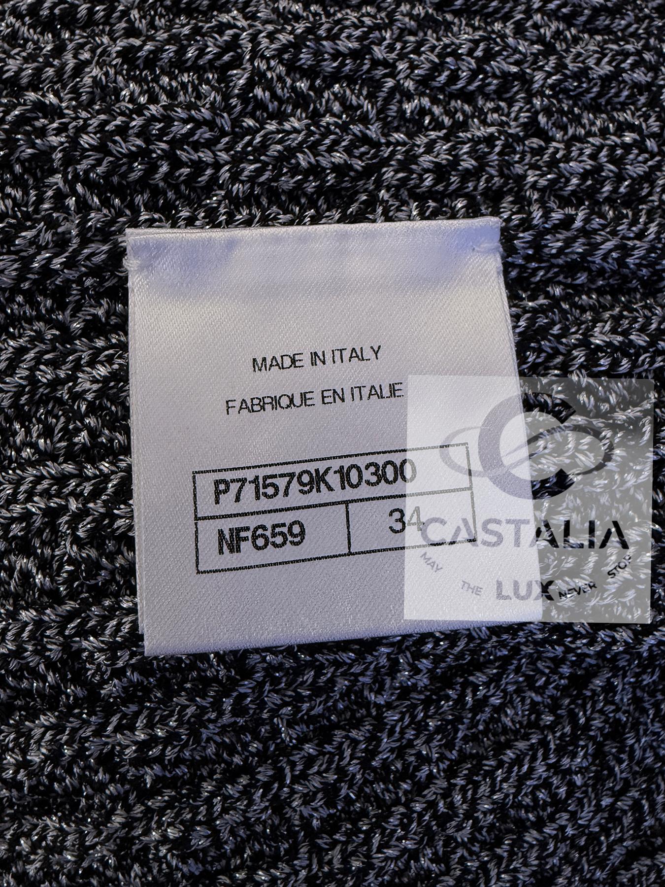 Chanel 10K$ New Sequin Embellished Ensemble 34 FR en vente 14