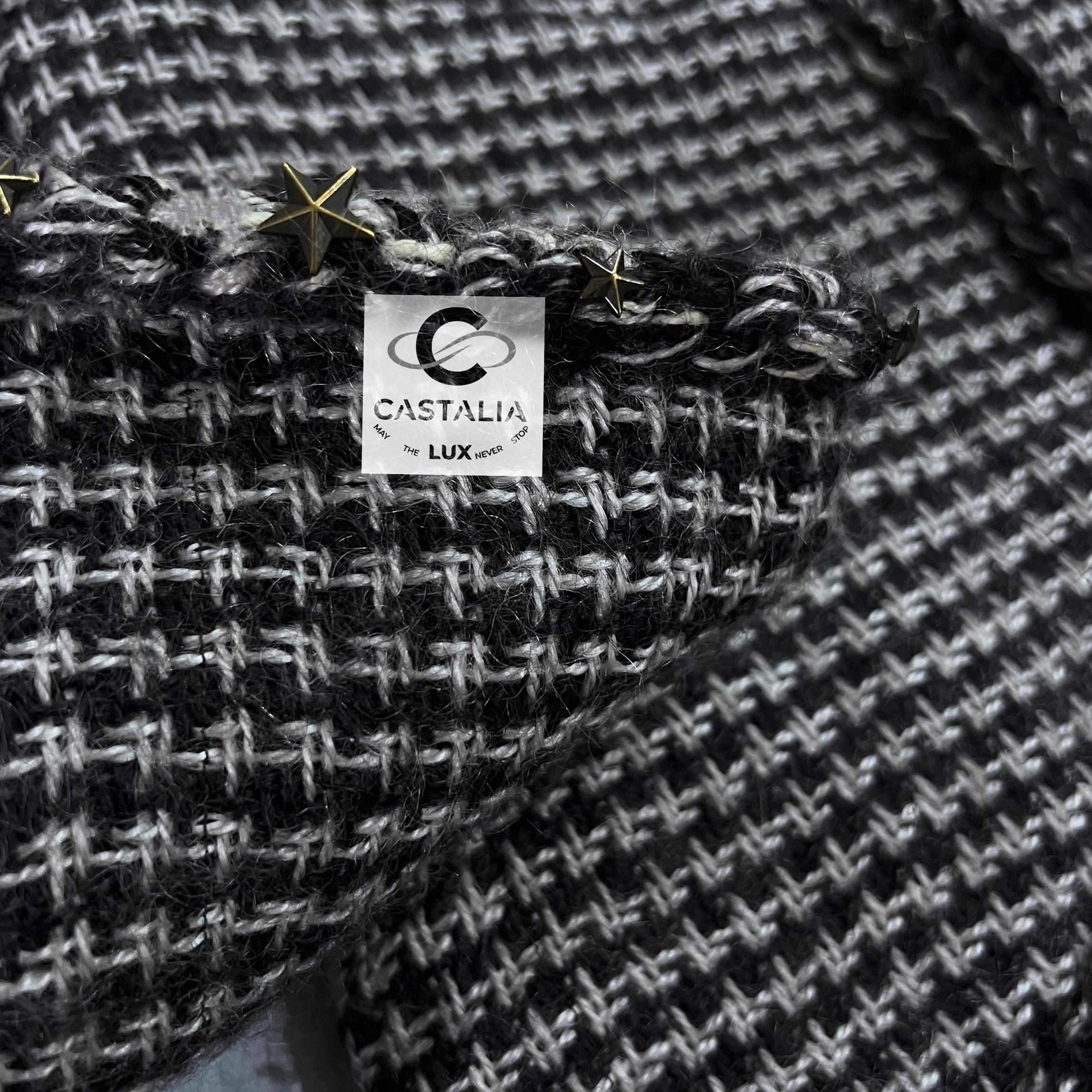 Chanel 9K$ Paris / Dallas Star Studded Tweed Jacket 7