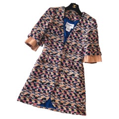 CHANEL 9K$ Paris / Dubai Runway Kaleidoscopic Tweed Jacket 38 FR