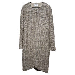 CHANEL 9K$ Paris / Egypt Runway Beige Tweed Jacket 38 FR