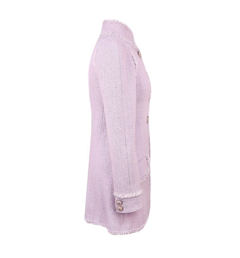 Chanel 9K$ Paris / Versailles Lavender Tweed Jacket 40 FR 5