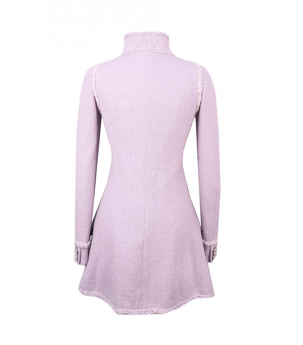 Chanel 9K$ Paris / Versailles Lavender Tweed Jacket 40 FR 6