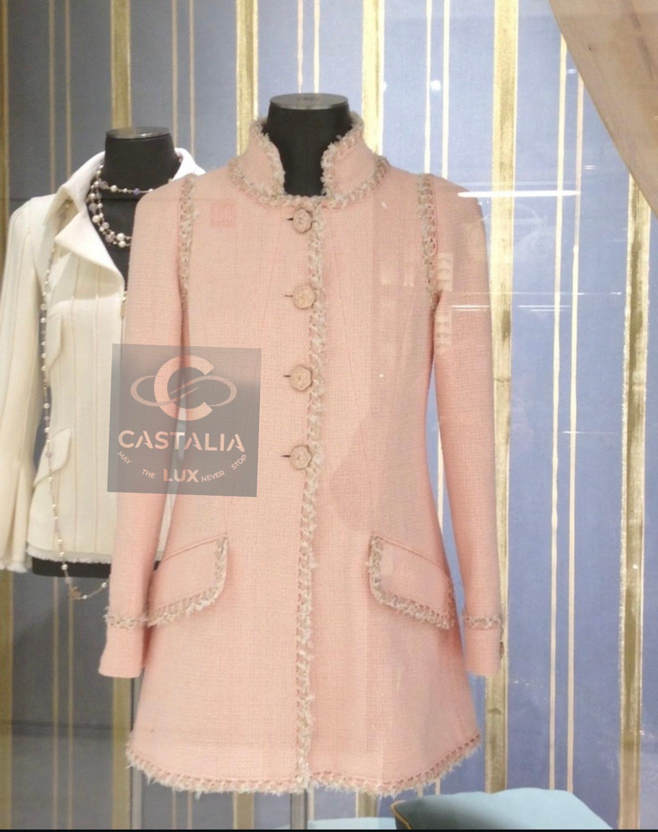Chanel 9K$ París / Versalles Chaqueta de tweed lavanda 40 FR 3