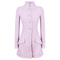 Chanel 9K$ Paris / Versailles Lavender Tweed Jacket 40 FR