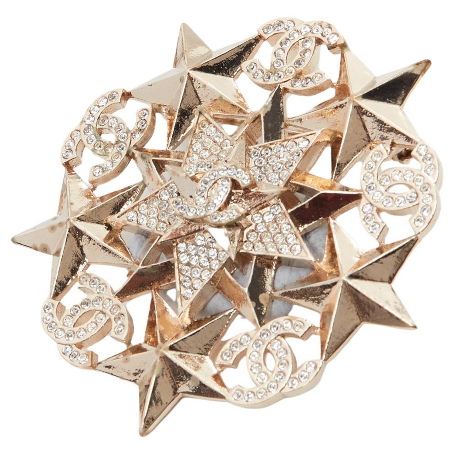 Chanel Cc Brooch 2019 - 5 For Sale on 1stDibs