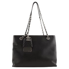 Chanel Accordion Shopping Tote Lambskin Medium