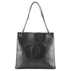 Chanel Accordion Timeless Tote Iridescent Calfskin Large