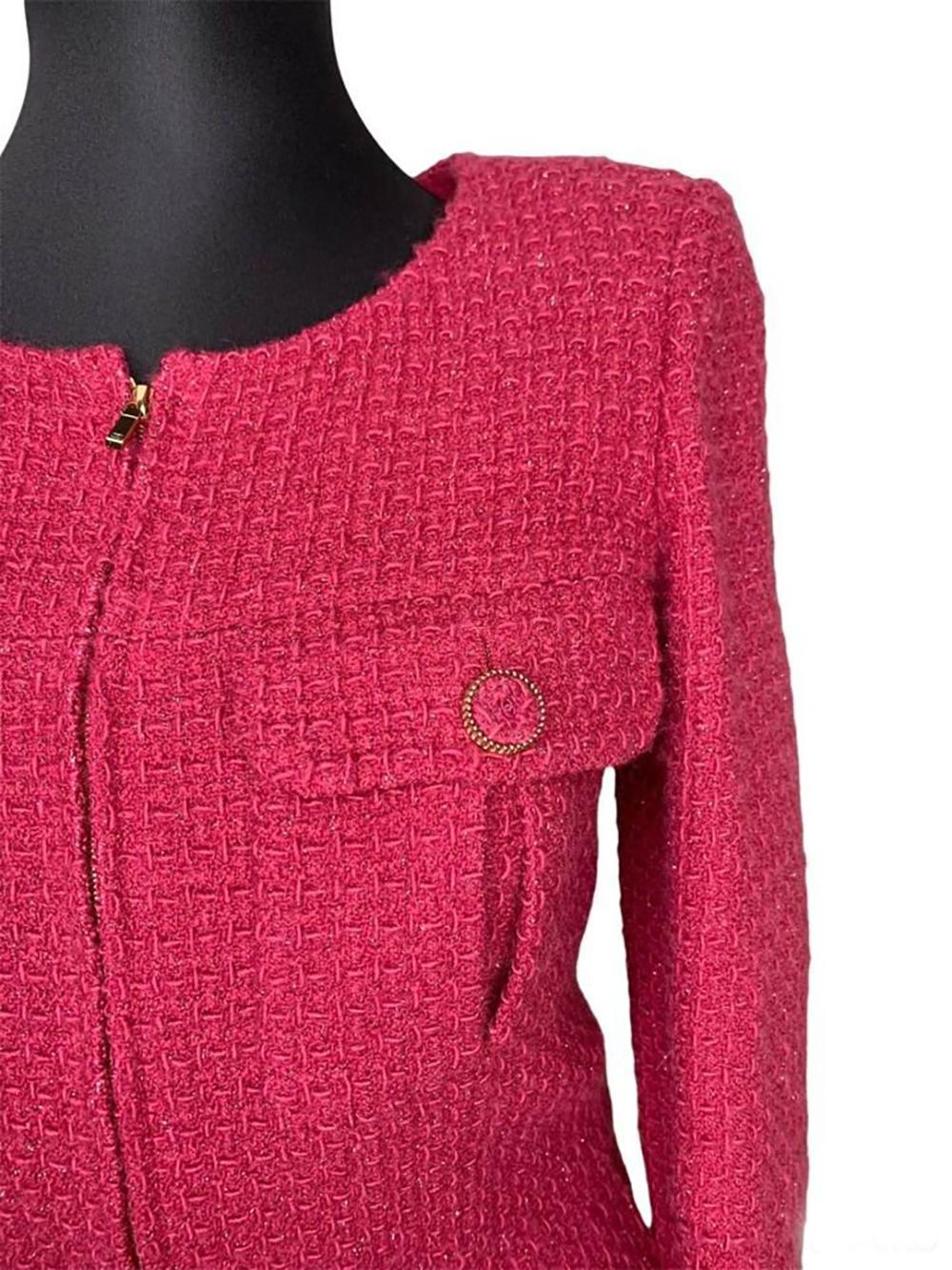 Chanel Ad Campaign Lesage Tweed-Jacke und Rock Ensemble aus Jacke und Rock 2