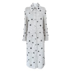 Chanel 7K$ Embellished Cashmere Cardi Coat