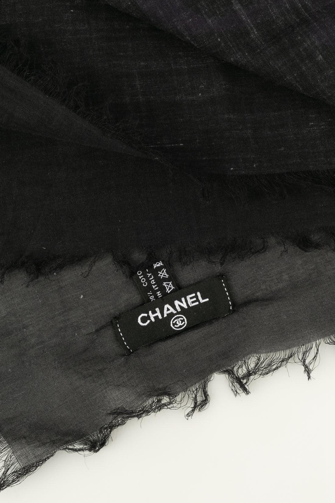 Chanel Adjustable Cap and Cotton Pareo Set For Sale 6
